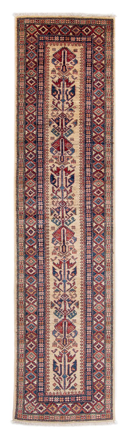 Biegacz Dywan Ziegler - Kazak - 309 x 70 cm - wielokolorowy