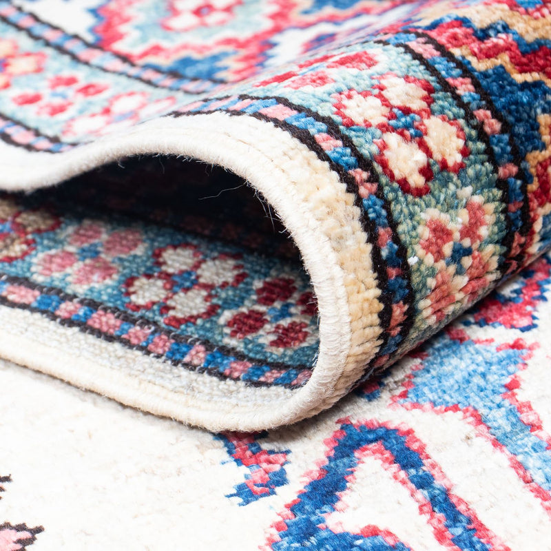 Biegacz Dywan Ziegler - Kazak - 309 x 70 cm - wielokolorowy