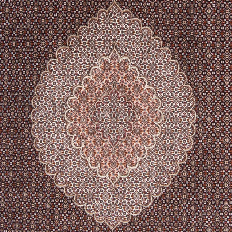 Dywan perski - Tabriz - 308 x 200 cm - ciemnoniebieski