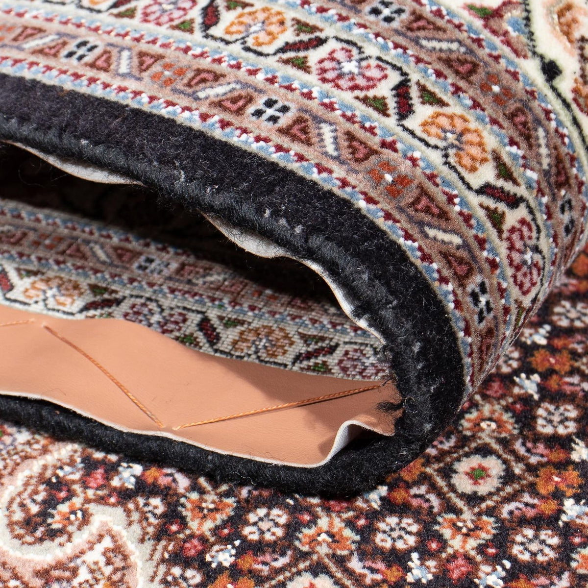 Dywan perski - Tabriz - 308 x 200 cm - ciemnoniebieski