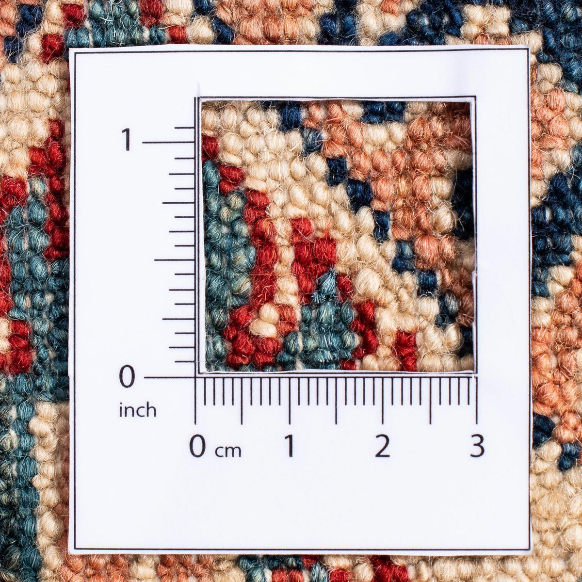 Biegacz Dywan Ziegler - Kazak - 302 x 77 cm - ciemna czerwień