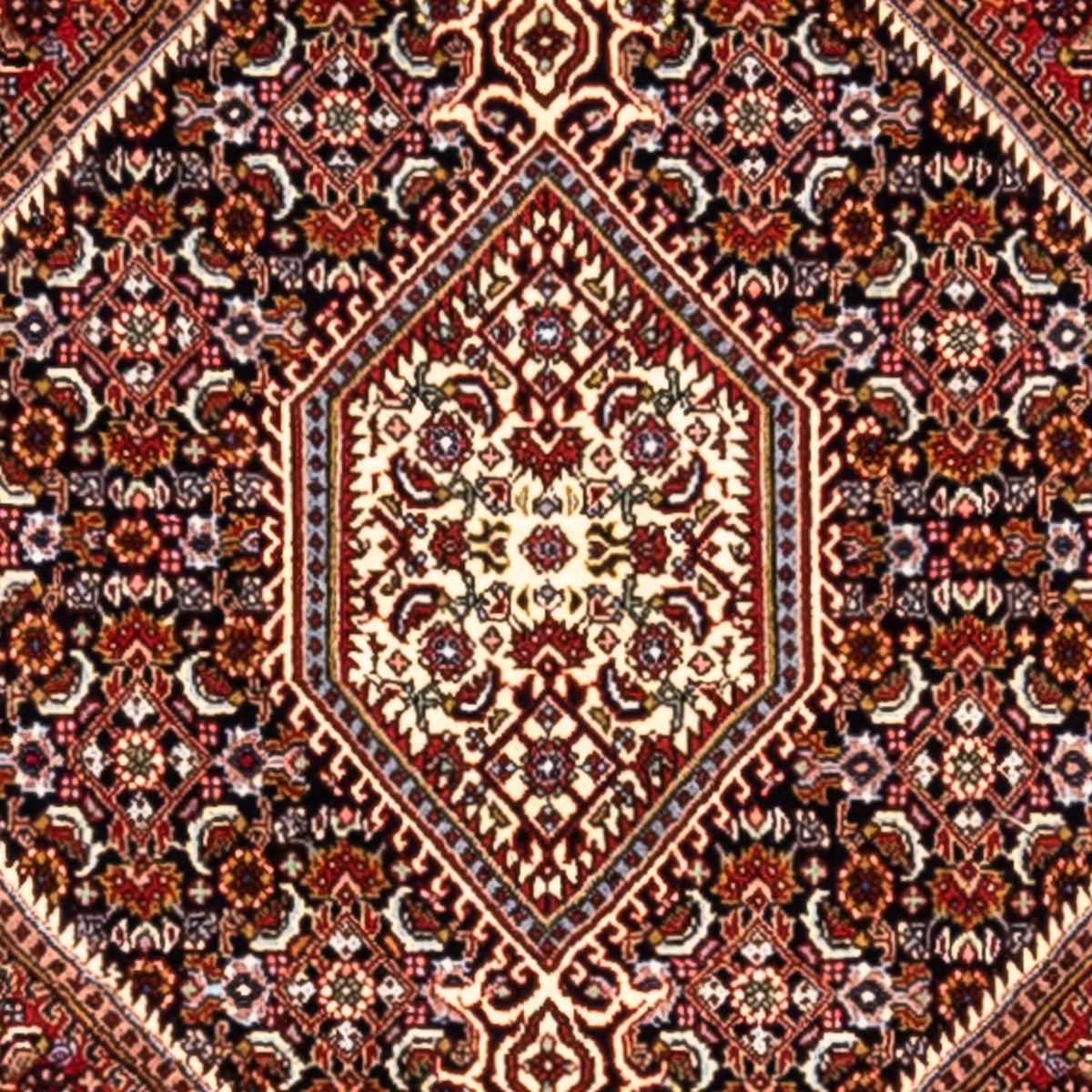 Perski dywan - Bijar - Royal - 280 x 191 cm - czerwony