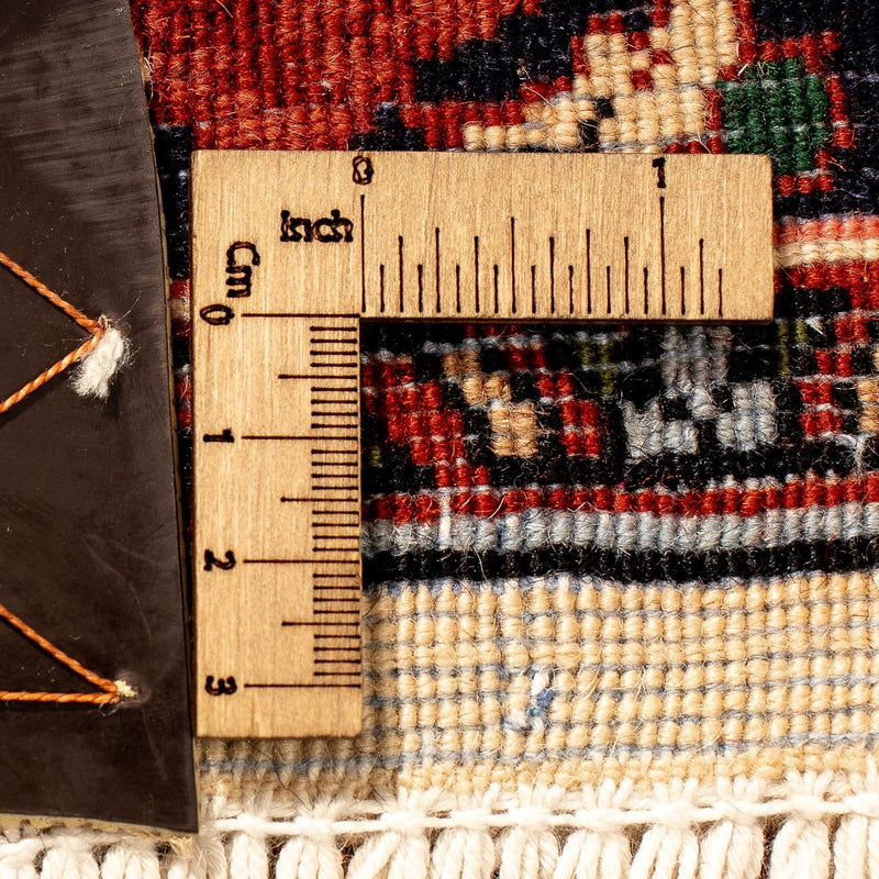 Biegacz Dywan perski - Bijar - 289 x 56 cm - beżowy