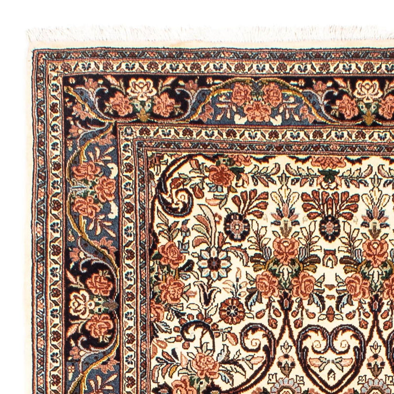 Biegacz Dywan perski - Bijar - 228 x 122 cm - beżowy