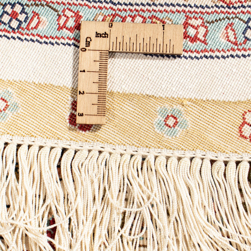 Orientalny dywan - Hereke okrągły  - 185 x 185 cm - beżowy