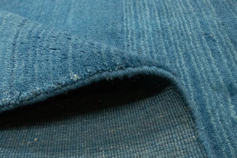 Dywan Gabbeh - perski - 345 x 260 cm - niebieski