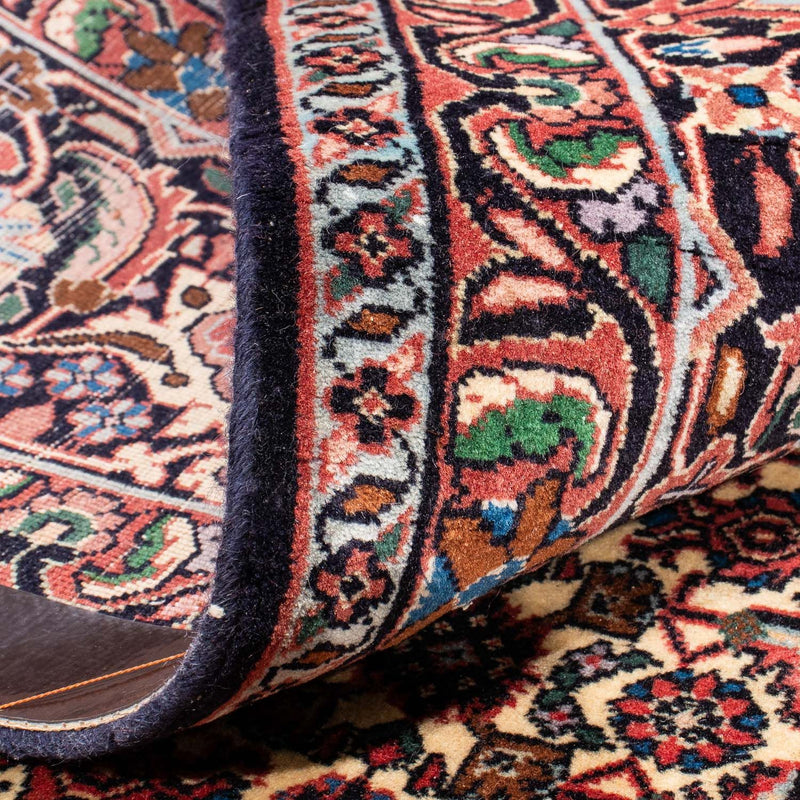 Dywan perski - Bijar - 348 x 252 cm - ciemna czerwień