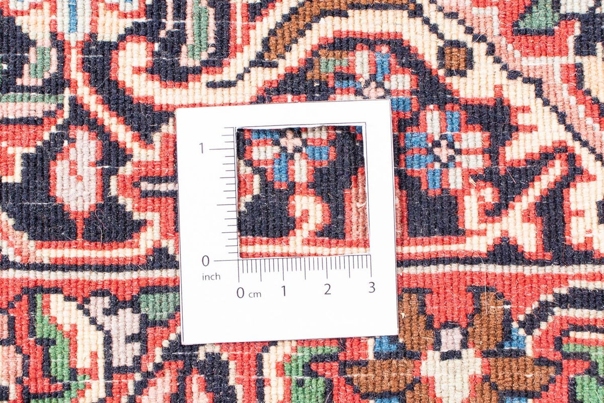 Dywan perski - Bijar - 348 x 252 cm - ciemna czerwień