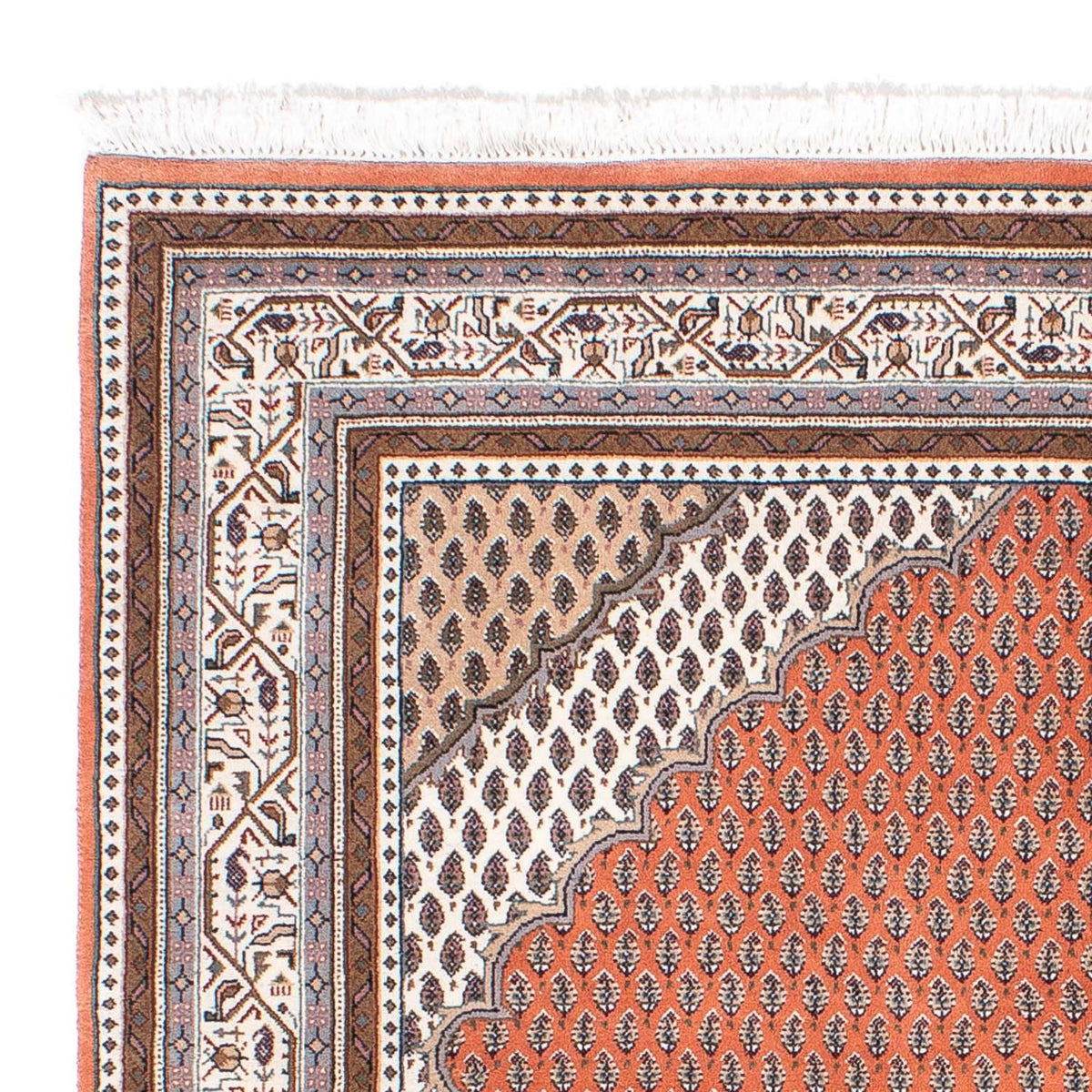 Dywan perski - Tabriz - 243 x 171 cm - jasna czerwień