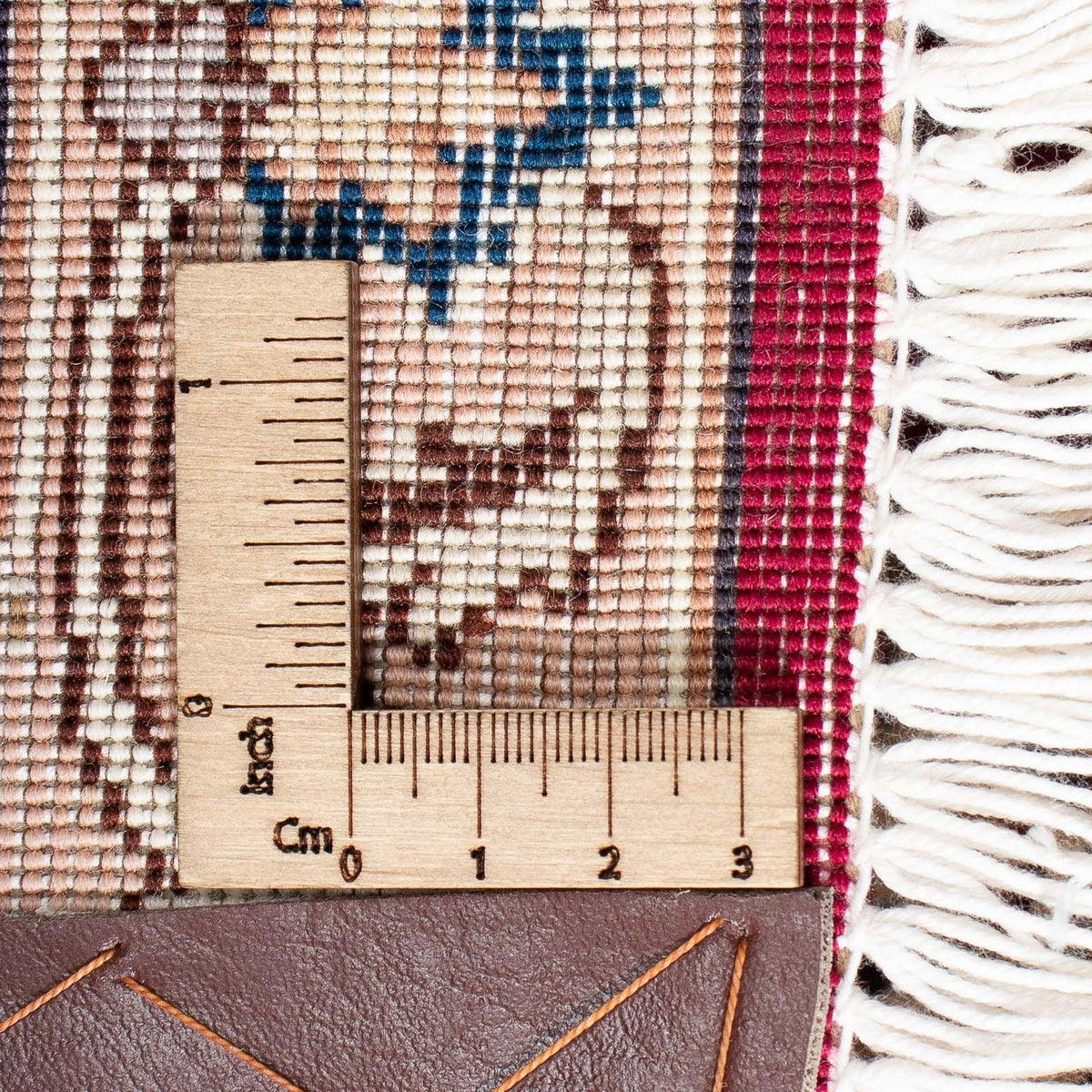 Dywan perski - Tabriz - Królewski - 293 x 202 cm - ciemna czerwień