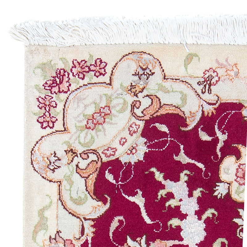 Dywan perski - Tabriz - Królewski - 98 x 58 cm - ciemna czerwień