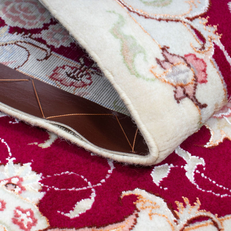 Dywan perski - Tabriz - Królewski - 98 x 58 cm - ciemna czerwień