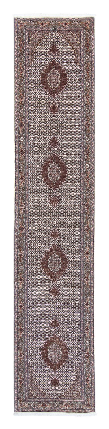 Biegacz Dywan perski - Tabriz - 405 x 83 cm - wielokolorowy
