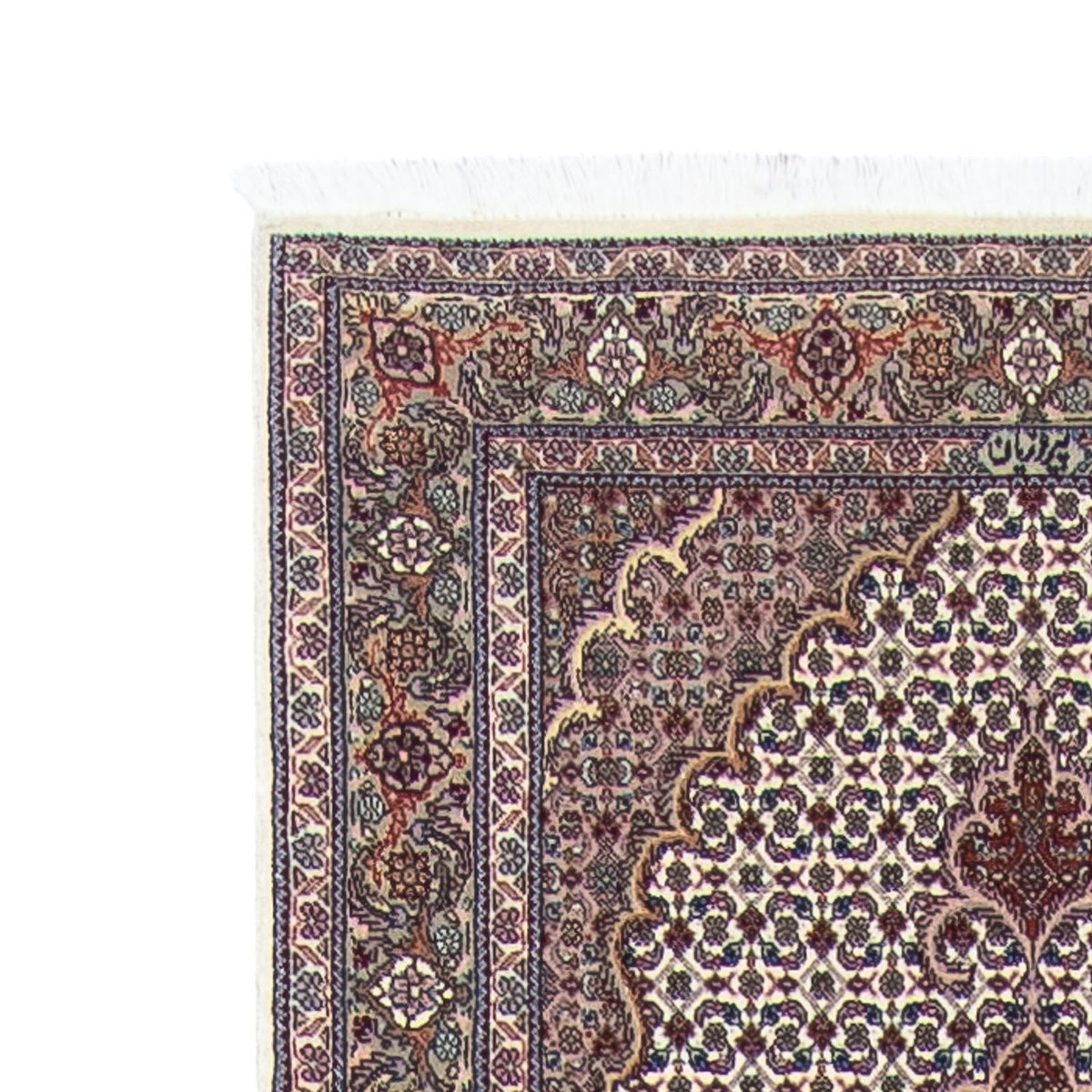Biegacz Dywan perski - Tabriz - 405 x 83 cm - wielokolorowy