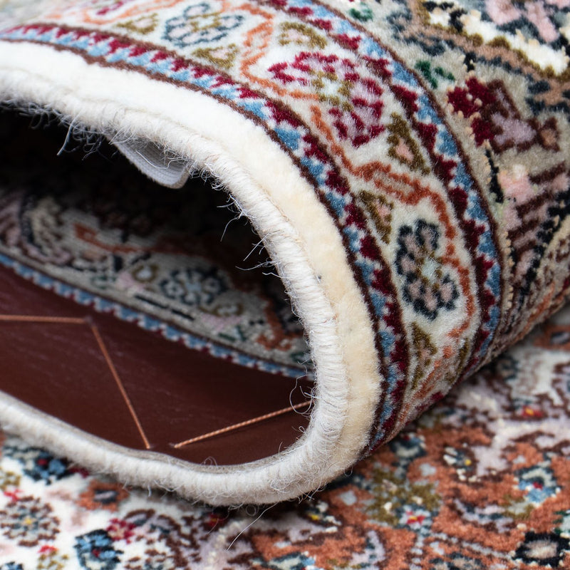 Biegacz Dywan perski - Tabriz - 405 x 83 cm - wielokolorowy