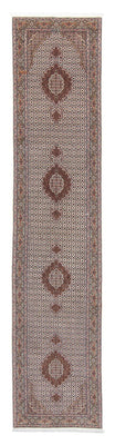 Biegacz Dywan perski - Tabriz - 402 x 82 cm - wielokolorowy
