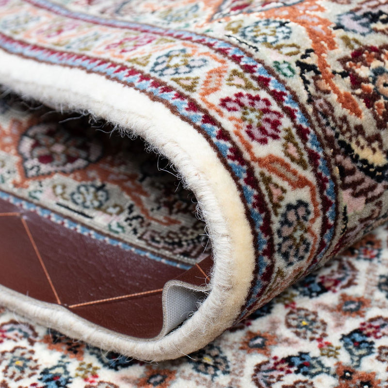 Biegacz Dywan perski - Tabriz - 402 x 82 cm - wielokolorowy