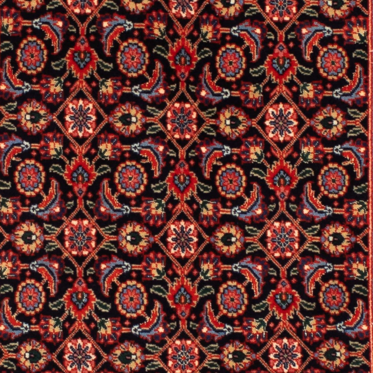 Biegacz Dywan perski - Tabriz - 203 x 63 cm - rdza