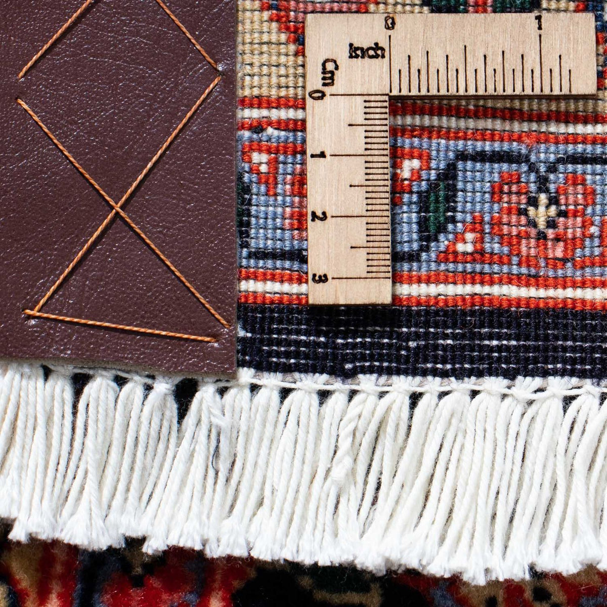 Biegacz Dywan perski - Tabriz - 203 x 63 cm - rdza