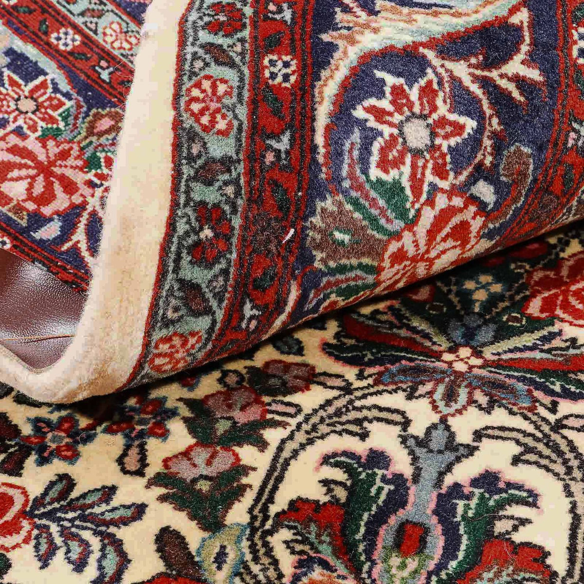 Dywan perski - Bijar - 166 x 115 cm - beżowy