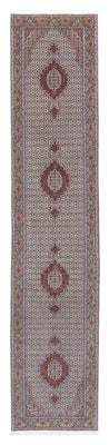 Biegacz Dywan perski - Tabriz - 401 x 84 cm - wielokolorowy
