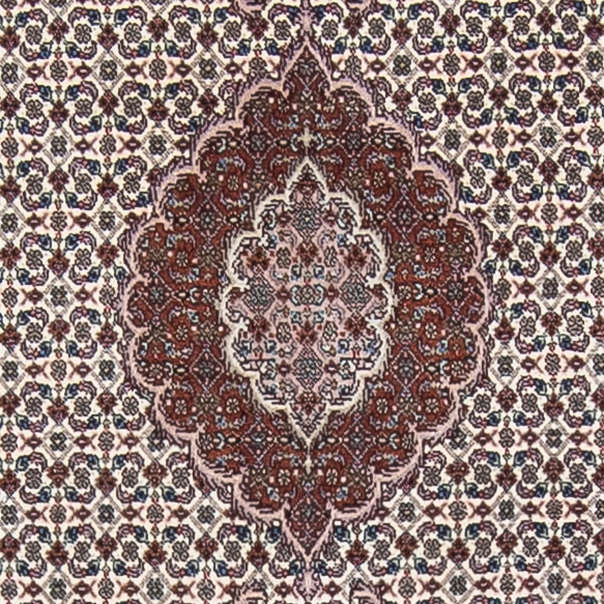 Biegacz Dywan perski - Tabriz - 401 x 84 cm - wielokolorowy