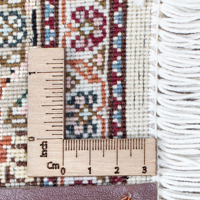 Biegacz Dywan perski - Tabriz - 401 x 84 cm - wielokolorowy