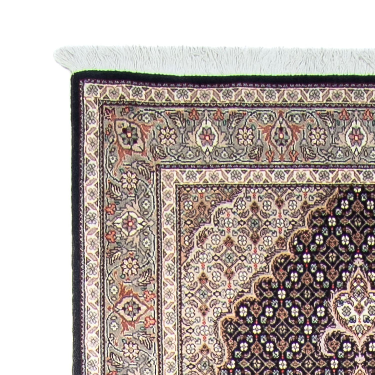 Biegacz Dywan perski - Tabriz - 389 x 83 cm - wielokolorowy