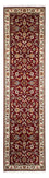 Biegacz Dywan perski - Tabriz - Królewski - 322 x 85 cm - ciemna czerwień