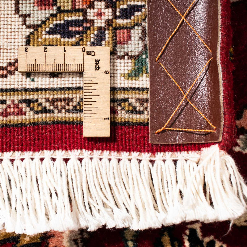 Biegacz Dywan perski - Tabriz - Królewski - 322 x 85 cm - ciemna czerwień