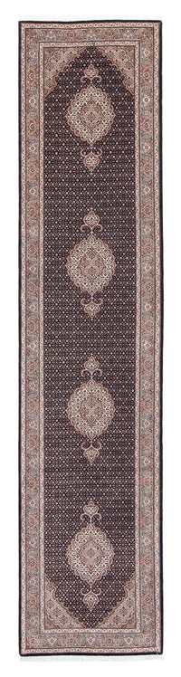 Biegacz Dywan perski - Tabriz - 387 x 82 cm - wielokolorowy
