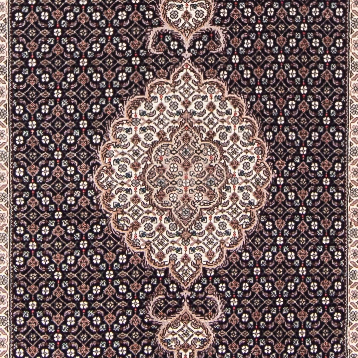 Biegacz Dywan perski - Tabriz - 387 x 82 cm - wielokolorowy