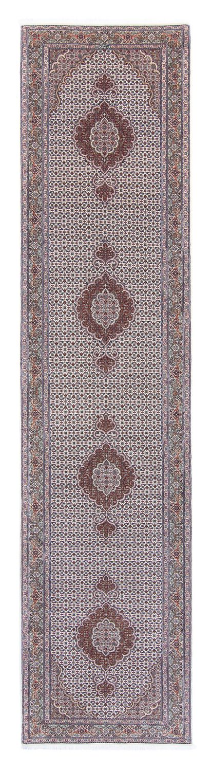Biegacz Dywan perski - Tabriz - 405 x 83 cm - wielokolorowy