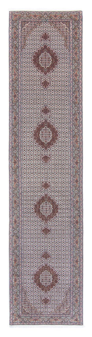 Biegacz Dywan perski - Tabriz - 405 x 83 cm - wielokolorowy