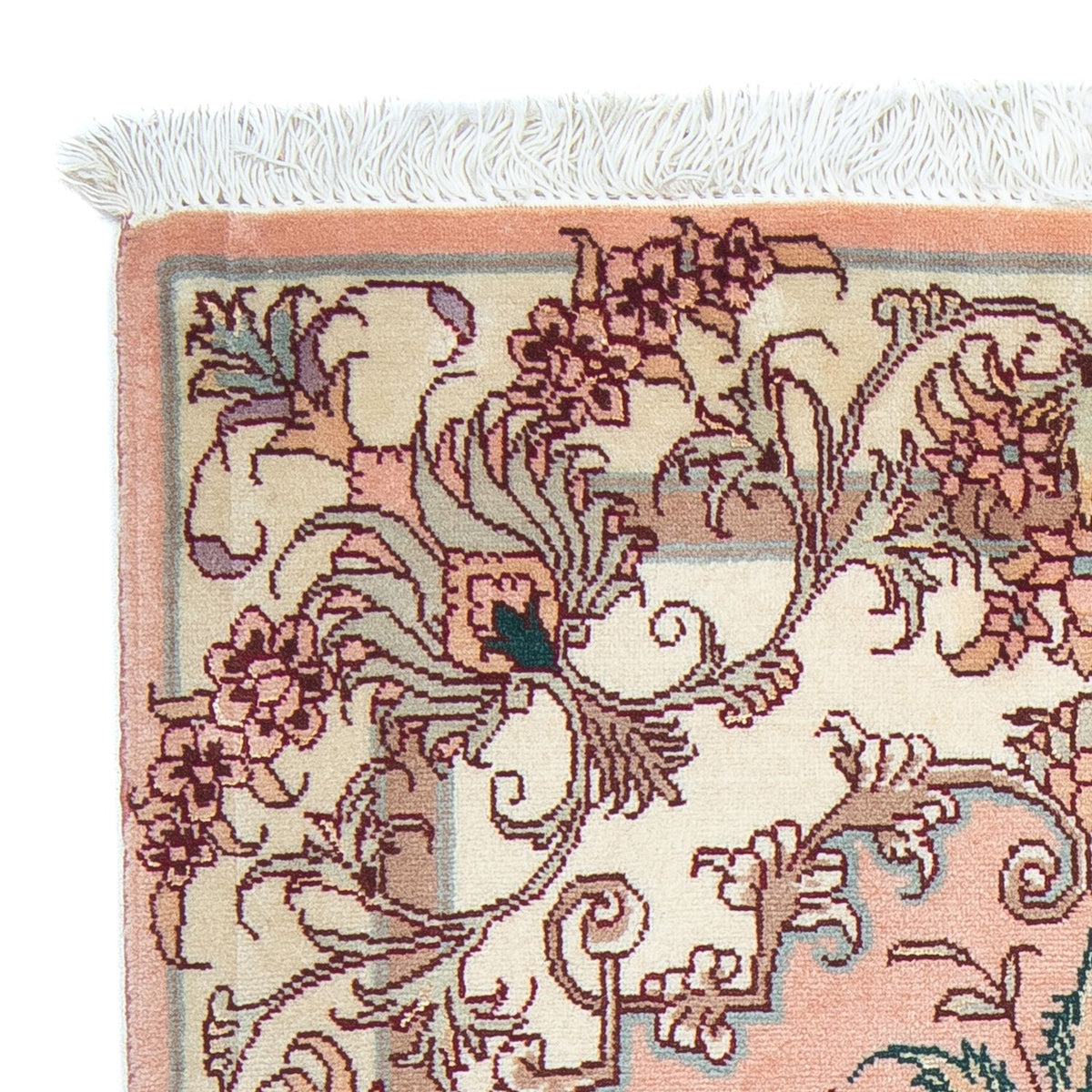 Dywan perski - Tabriz - Królewski - 92 x 59 cm - jasna czerwień