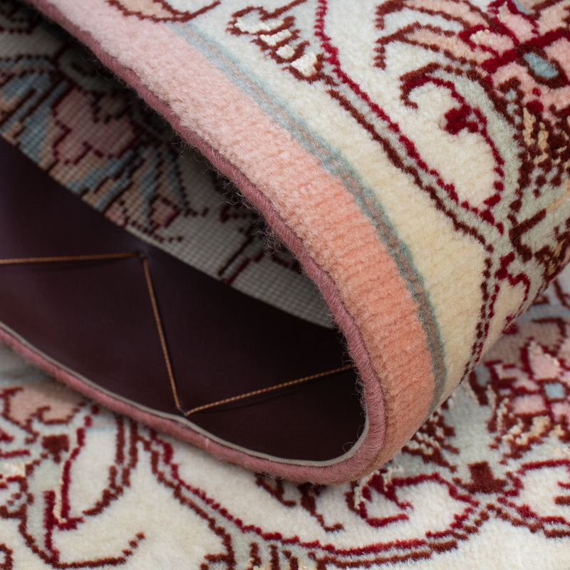 Dywan perski - Tabriz - Królewski - 92 x 59 cm - jasna czerwień