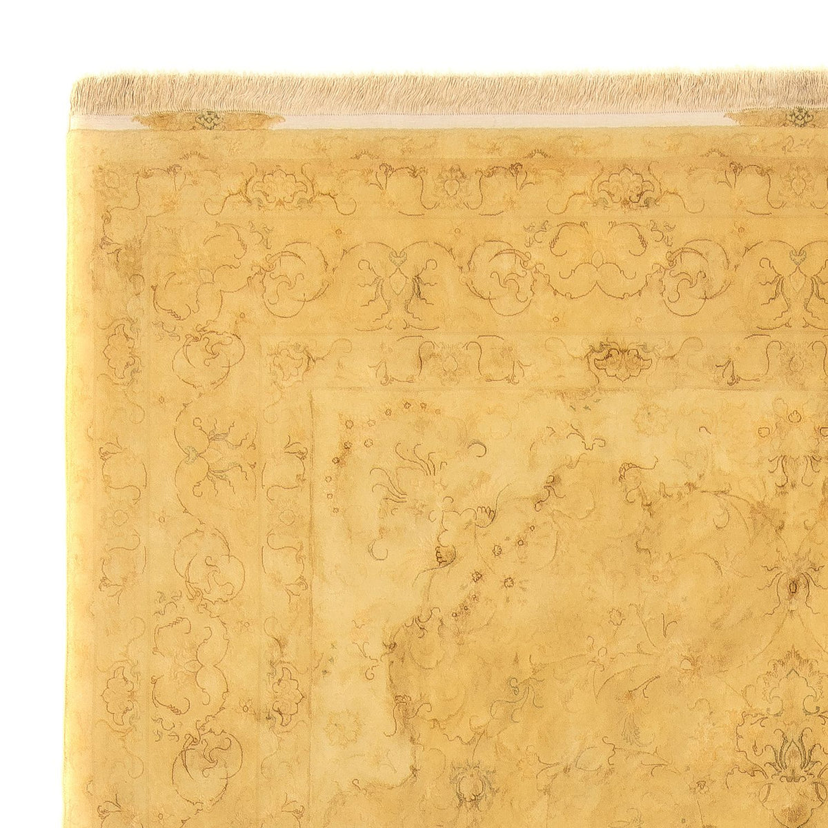 Dywan perski - Tabriz - Premium - 352 x 242 cm - wielokolorowy