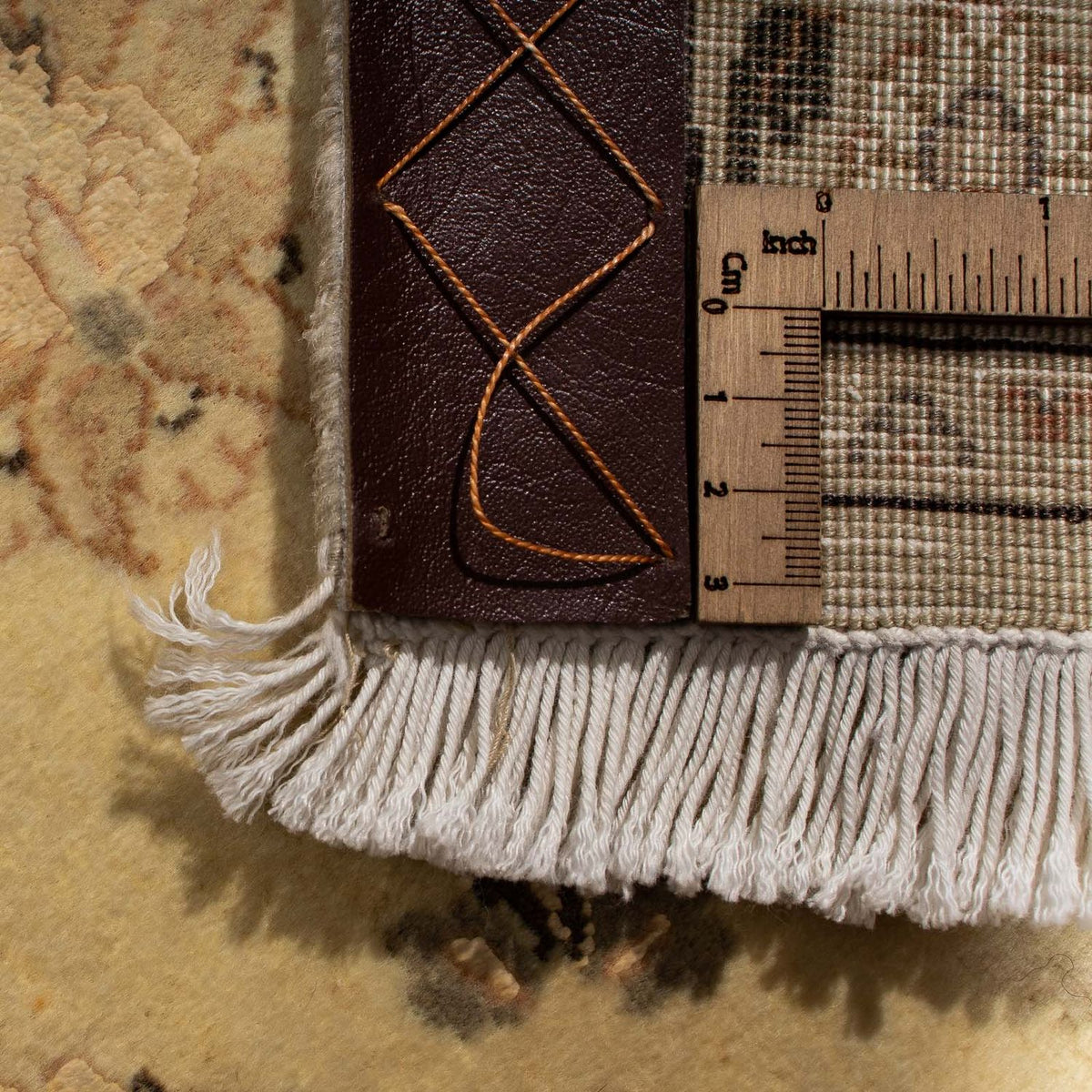 Dywan perski - Tabriz - Królewski - 308 x 201 cm - beżowy