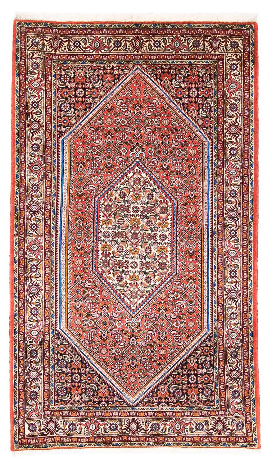 Biegacz Dywan perski - Bijar - 182 x 106 cm - czerwony