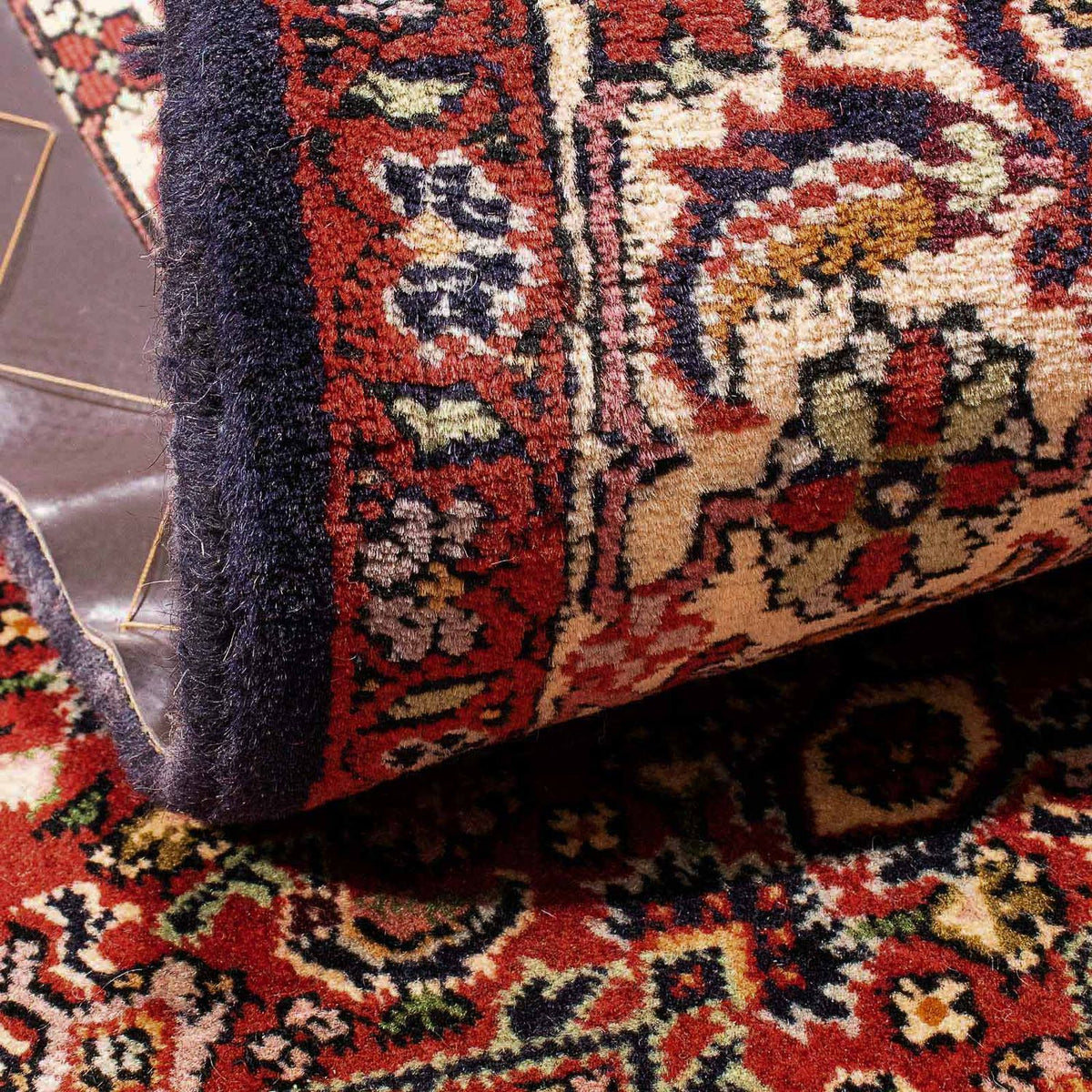 Dywan perski - Bijar - 184 x 108 cm - rdza