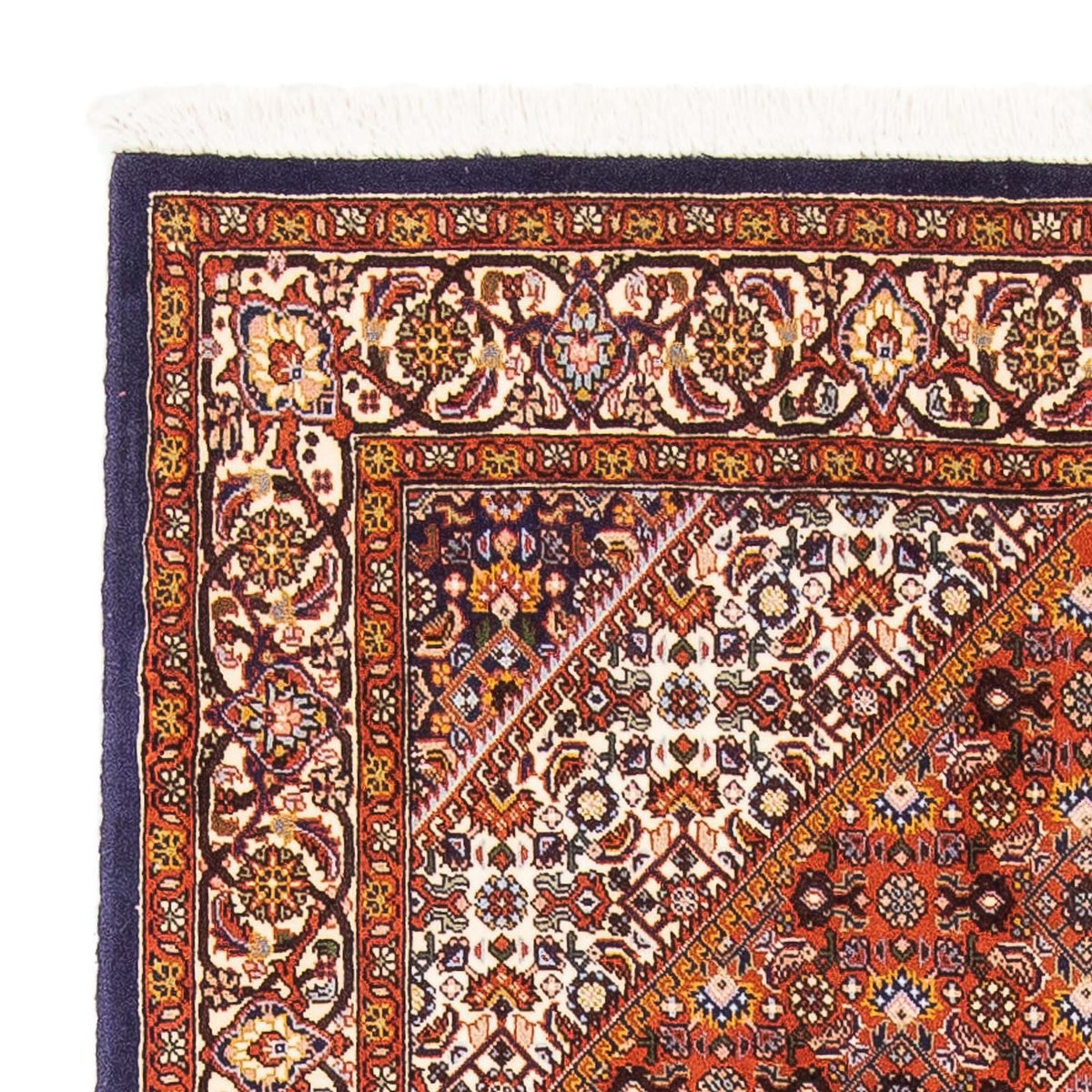 Dywan perski - Bijar - 176 x 108 cm - niebieski