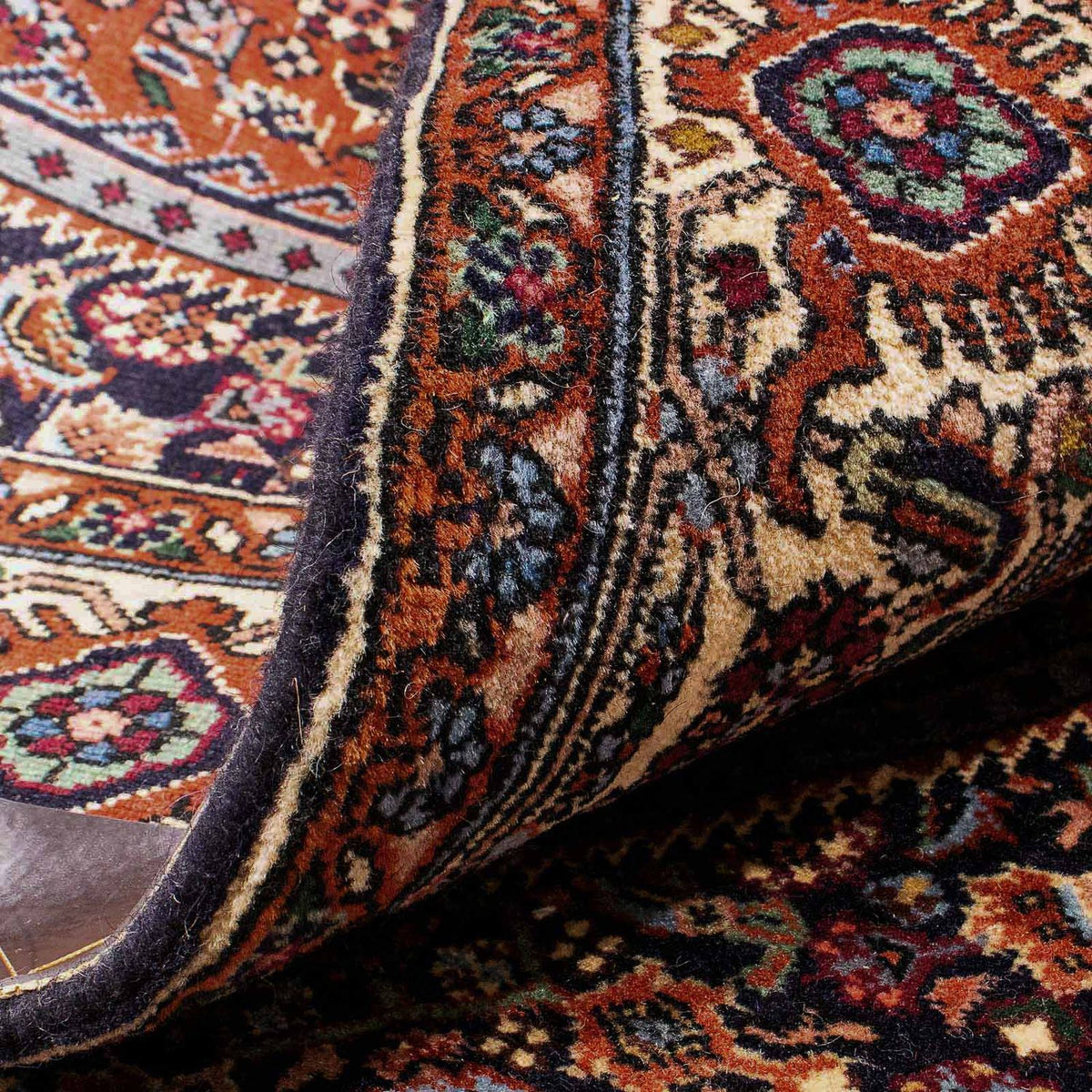 Dywan perski - Bijar - 152 x 105 cm - czerwony