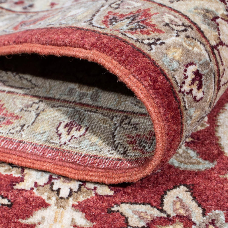 Dywan Zieglera - 280 x 181 cm - ciemna czerwień