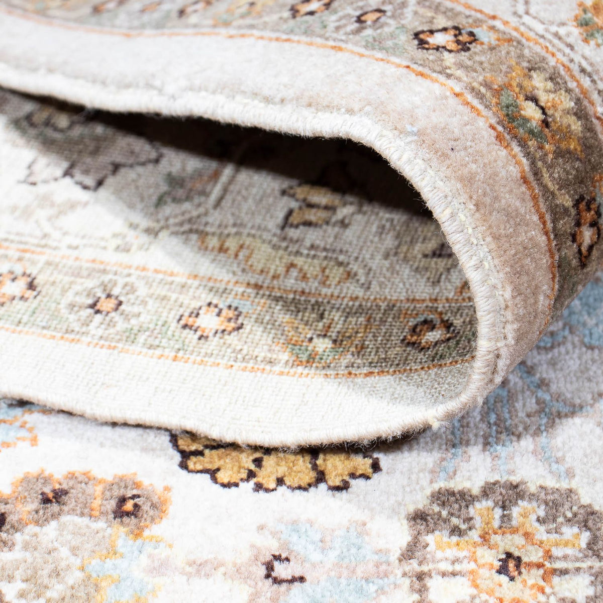 Dywan Zieglera - 237 x 155 cm - beżowy