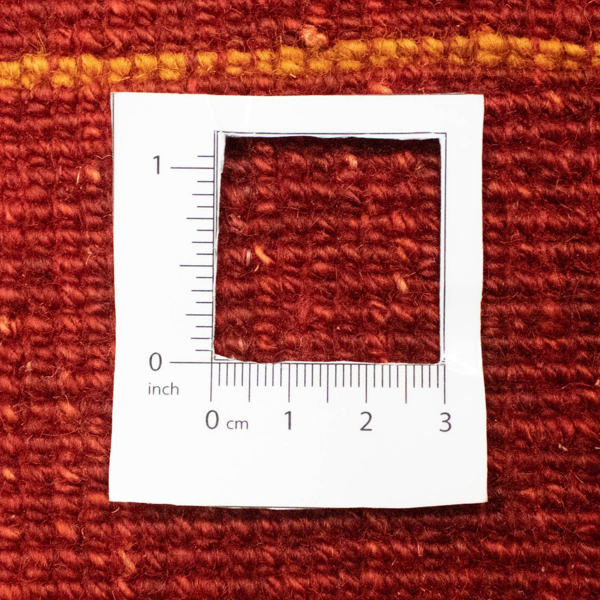 Dywan Gabbeh - perski - 236 x 171 cm - czerwony