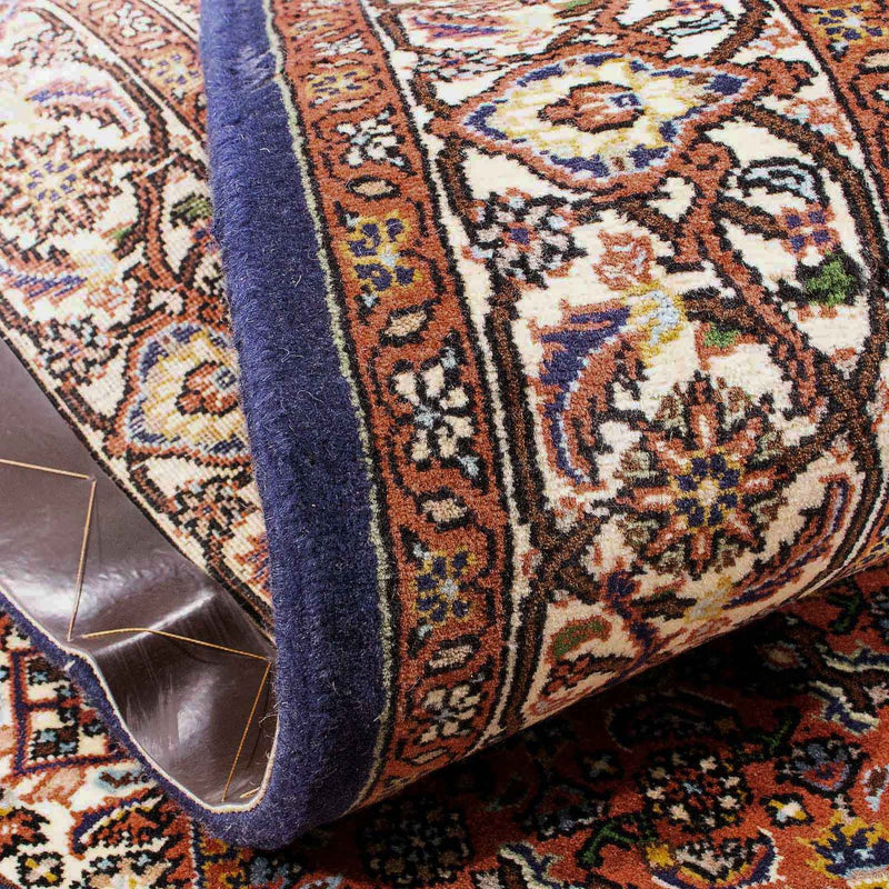 Dywan perski - Bijar - 164 x 112 cm - niebieski