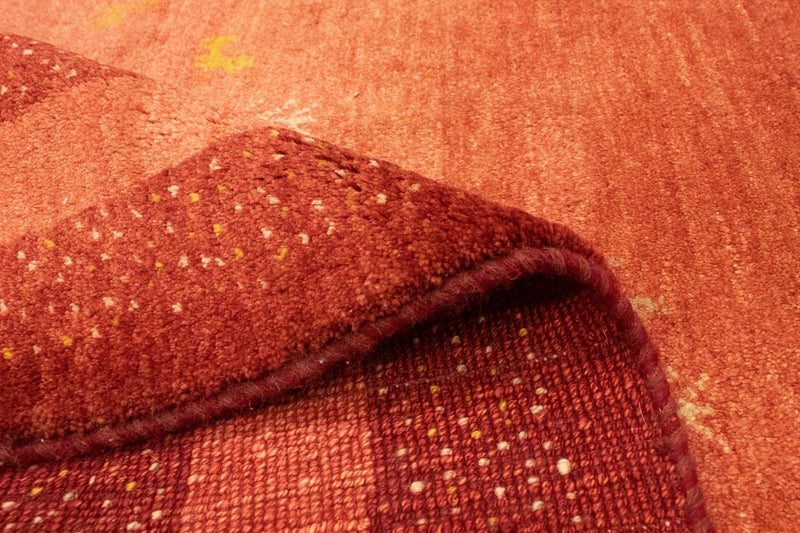 Dywan Gabbeh - perski - 200 x 150 cm - czerwony