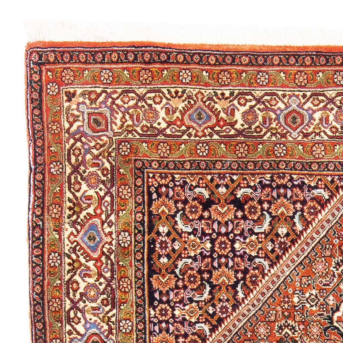 Dywan perski - Bijar - 153 x 108 cm - jasna czerwień