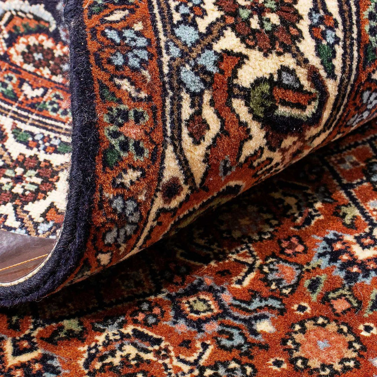 Dywan perski - Bijar - 150 x 108 cm - czerwony