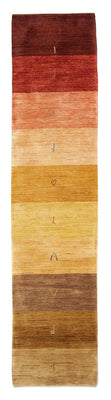 Biegacz Dywan Gabbeh - perski - 288 x 66 cm - wielokolorowy